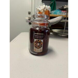 Yankee Candle Autumn Wreath Scented Jar Candle Classic Home Decoration